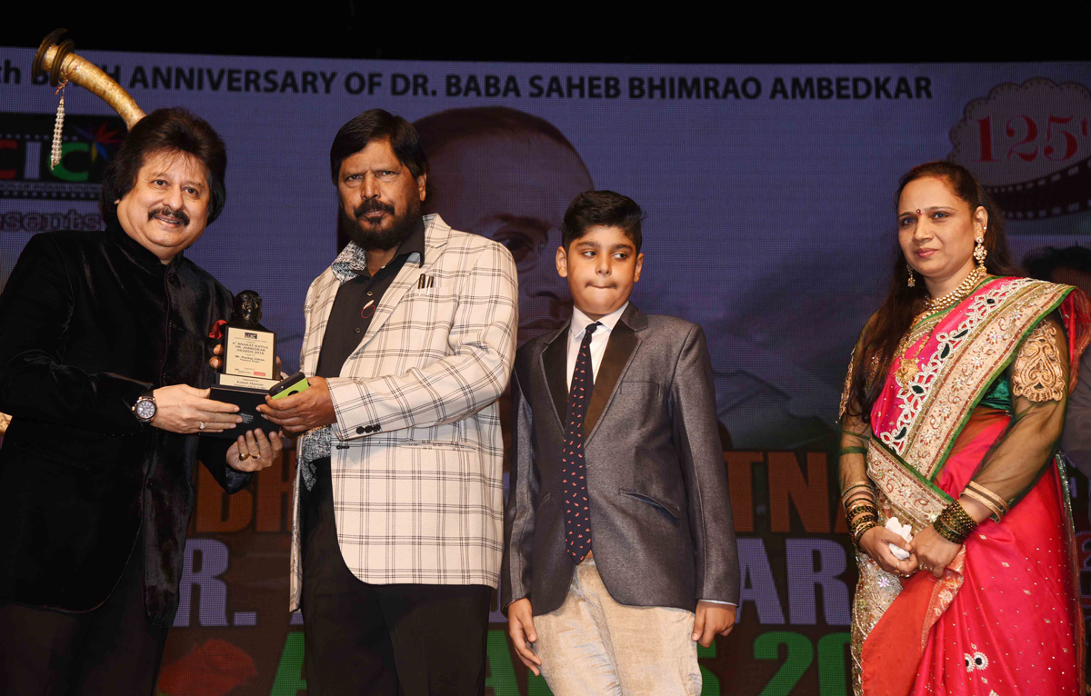 Dr.Babasaheb Ambedkar Awards 2016 at Shanmukhanand Hall.