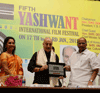 NCP Leader Sharad Pawar during 5th Yashwant International Film Festival.