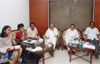 NCP PARLIAMENTARY BOARD MEETING AT RASHTRAVADI BHAVAN.
