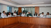 CONGRESS PARLIAMENTARY BOARD MEETING FOR BMC ELECTION AT ADMINISTRATIVE BUILDING OF SARDAR VALLABHAI PATEL INDOOR SATDIUM AT HAJI ALI.