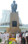 Maharashtra Goverment tribute to Mahatma Jyotiba Phule on his death anniversary at vidhan bhavan.