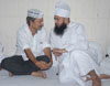 AAM AADMI Party leader Mayank Gandhi meets Moulana Moinuddin Ashraf Asharafi (Moin Miya).
