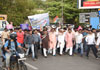 Mumbai Congress President Sanjay Nirupam Protest Padayatra at Kandivali Andheri.