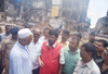 Social Justice & Empowerment MOS Ramdas Athawale visits Husaini # Mumbai Building Collapse Site & victims at J J Hospital.