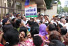Mumbai Congress Party Workers "Maha Morcha" at Shatabdi Hospital Borivali..