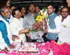 Former Minister & Congress Party Leader Chandrakant Handore on Birthday in Chembur Mumbai.