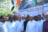 Member of Parliament & AICC General Secretary & CWC Member Gurudas Kamat launched 6 Campaign Raths today at Y.B. Chavan Centre at the hands of Shri Mohan Prakash, General Secretary AICC, Shri Manikrao Thakare President MPCC & Prof Janardhan Chandurkar.