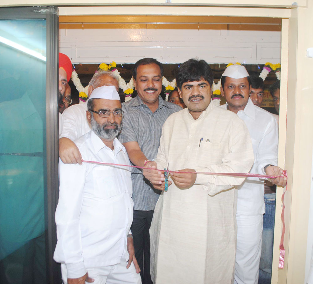 MUMBAI CONGRESS SPOKESPERSON NIZAMUDDIN RAYEEN INAUGURATION SOUTH MUMBAI SEVADAL OFFICE AT KAMATHIPURA.