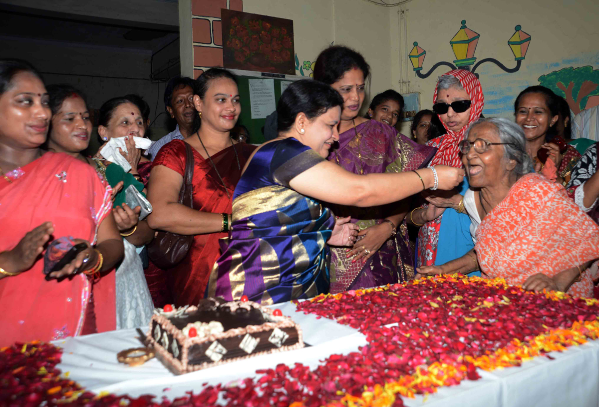SMT.NILAMTAI NARAYANRAO RANE AT ANAND NIKETAN WORLI.