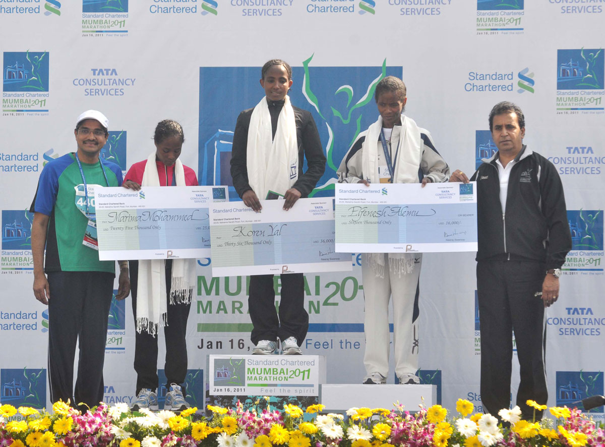 MUMBAI MARATHON -2011