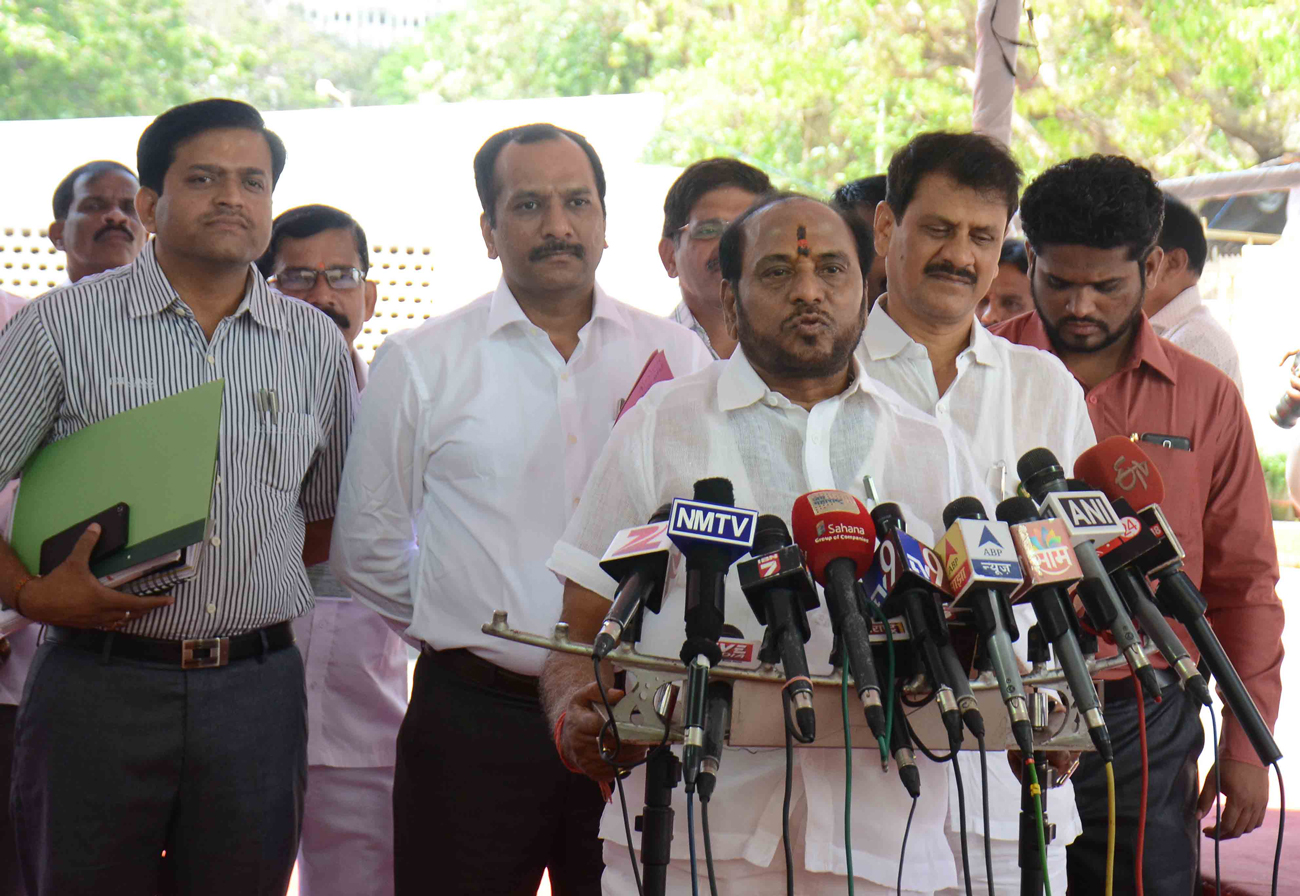 4th Day "Budget Session 2016" at Vidhan Bhavan in Mumbai.