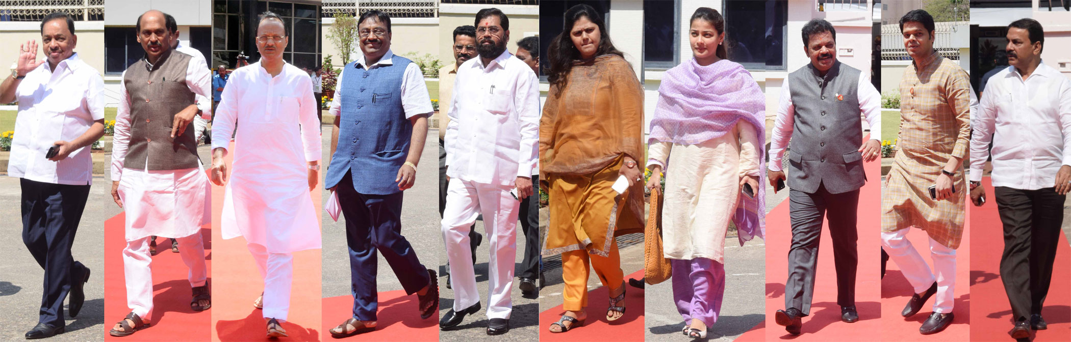#BudgetSession:2nd Day at Vidhan Bhavan Mumbai .