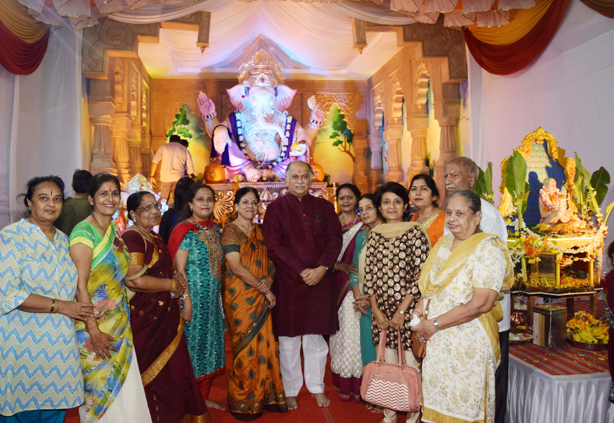 Ganpati Bappa Moorya # Congress Leader Ex.Union Minister & Ex.MP Gurudas Kamat.