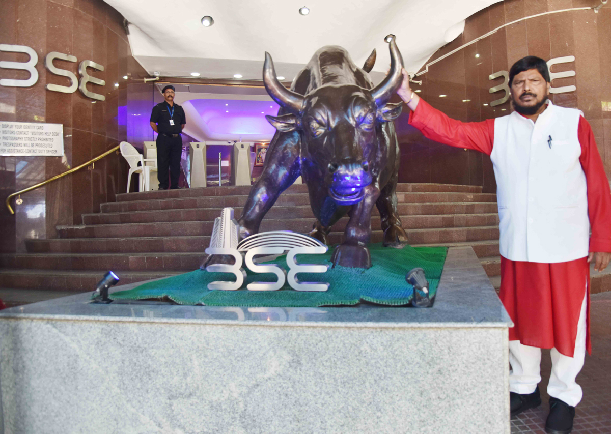 On The Eve of 150th Mahatma Gandhi Birth Anniversary " World Peace Through Non Violence " at BSE Auditorium.