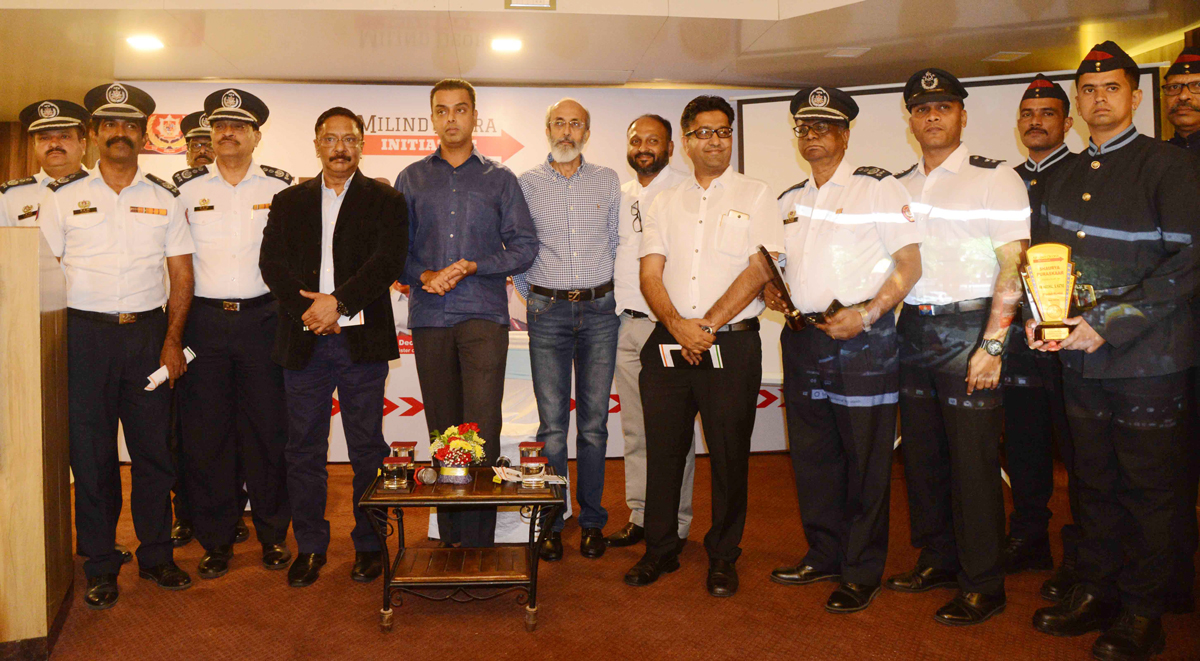 #FireSafeMumbai nitiative@Ex-MP Milind Deora..