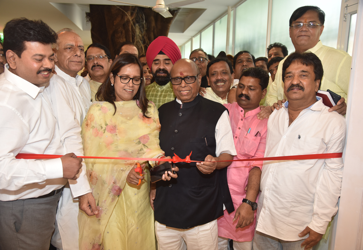 Newly Renovated Mumbai Congress Office Inauguration at at Rajiv Gandh.