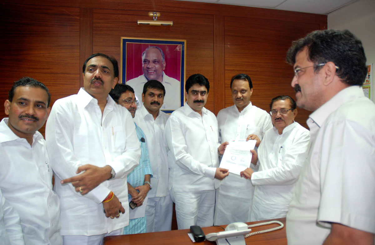 NEWLY APPOINTED M.P. SANJAY DINA MUMBAI NCP PRESIDENT.