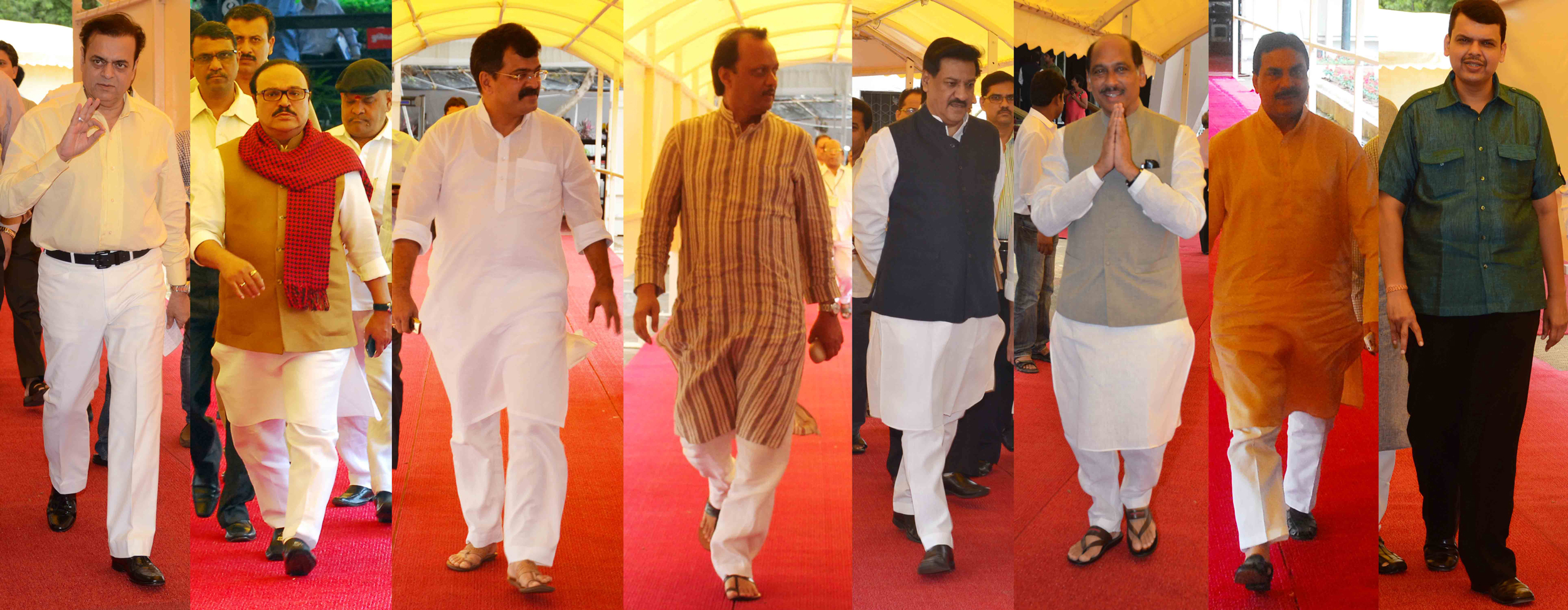 1st DAY OF MAHARASHTRA MONSOON ASSEMBLY SESSION IN MUMBAI.