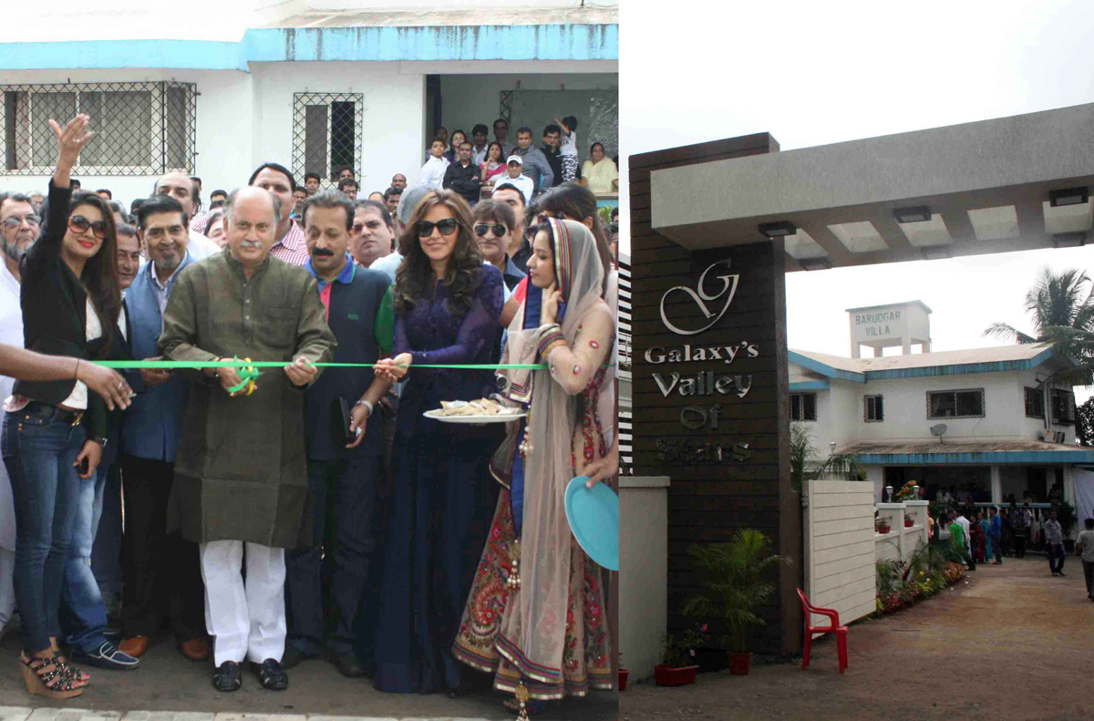 AICC GEN SEC.GURUDAS KAMAT INAUGURATES GALAXY VALLEY OF STARS AT KHAPOLI.