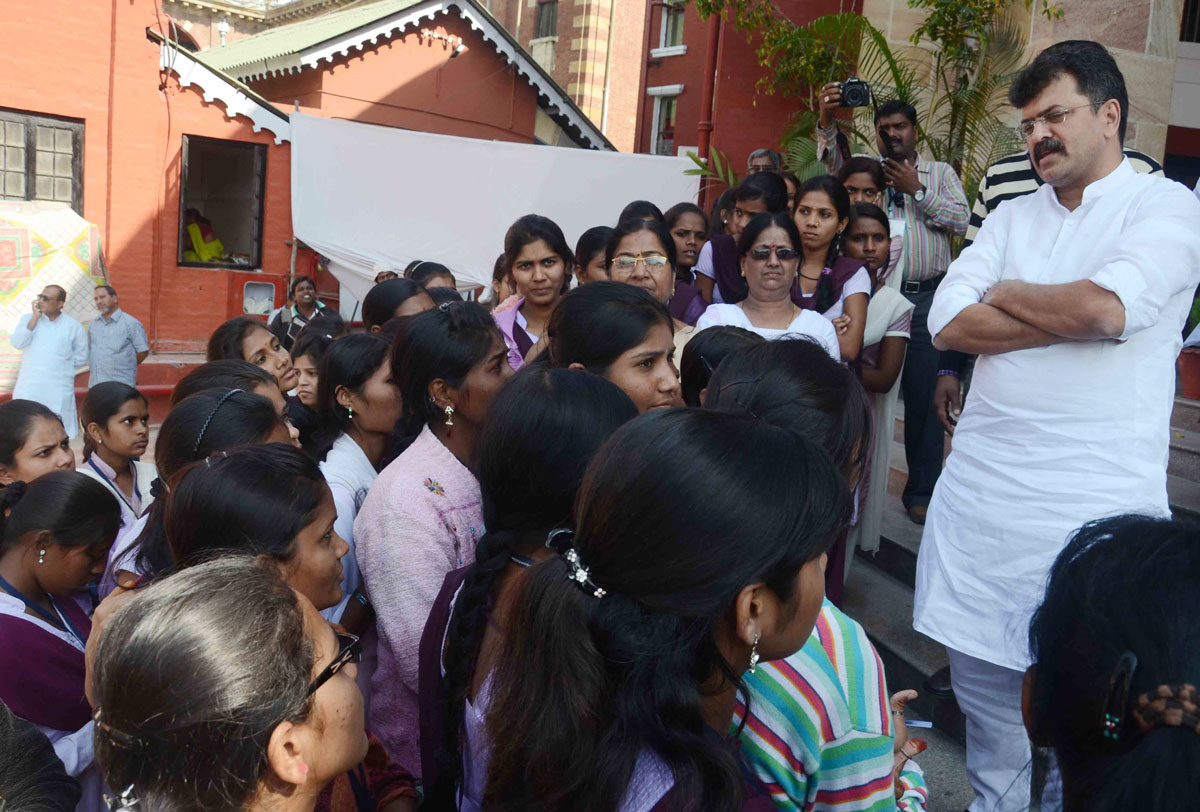 7th Day Winter Session at Nagpur Vidhan Bhavan.