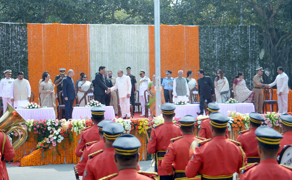 65th REPUBLIC DAY CELEBRATION ! मुंबईत भारतीय प्रजासत्ताक दिन साजरा…!