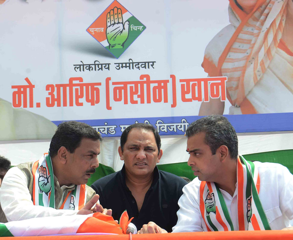 168-Chandivali Assembly Congress Candidate Mohd.Arif Nasim Khan Central Office Inauguration.