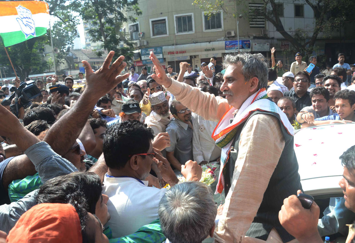 186-Mumbadevi Assembly Congress Party Candidate Amin Patel Wins.