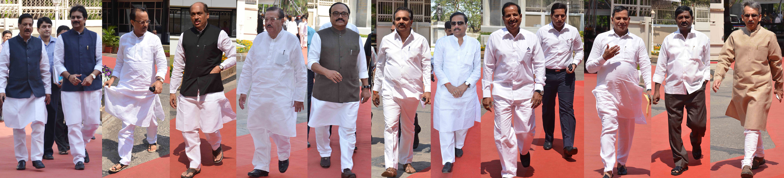 1 st DAY BUDGET SESSION AT VIDHAN BHAVAN IN MUMBAI.