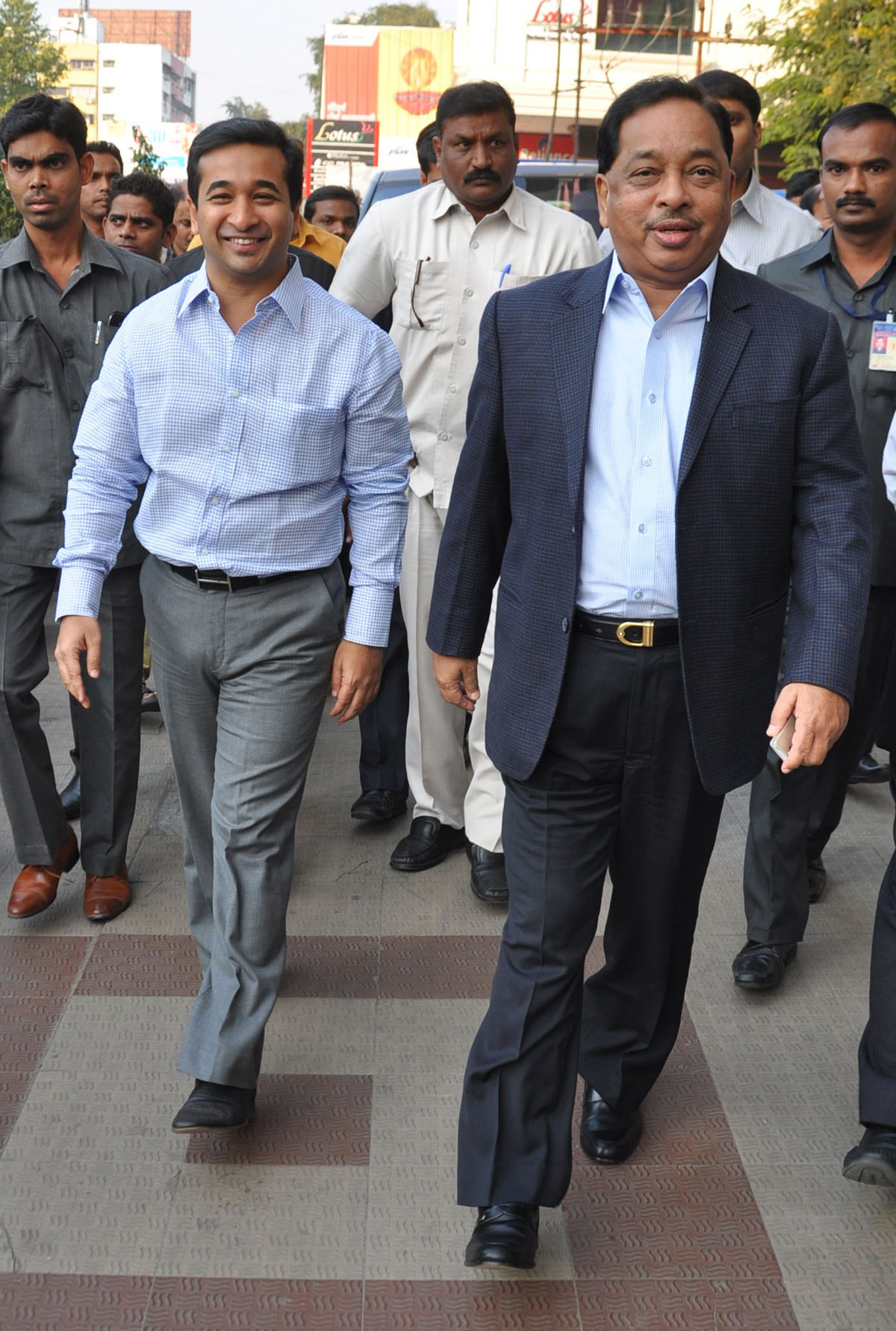 Congress Leader Narayanrao Rane Press Confrence at Nagpur Sapphire Hall Hotel Centre Point.