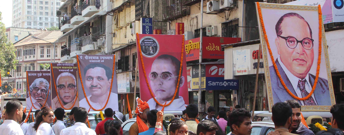 Marathi New Year Gudi-Padwa Festival Celebration at Girgaon in Mumbai.