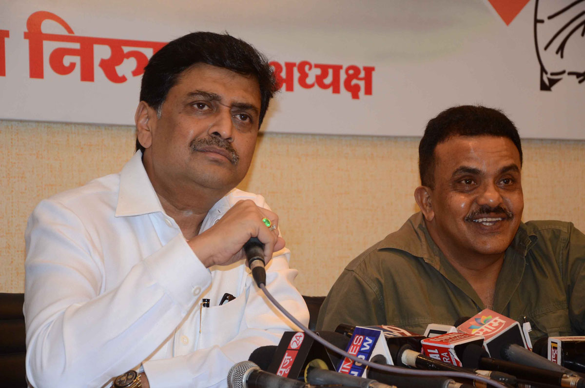 MPCC & MRCC President Press Conference at Rajiv Gandhi Bhavan CST.