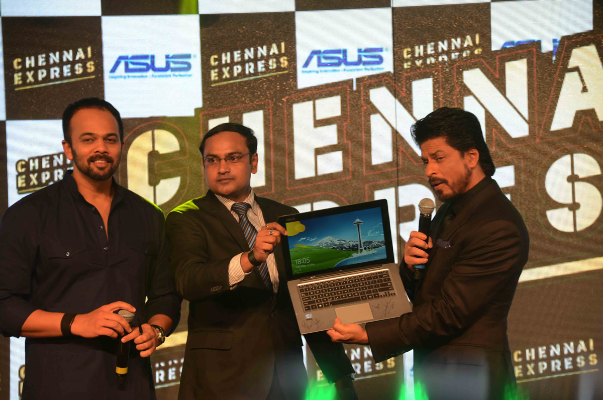 CHENNAI EXPRESS MUSIC & ASUS TABLET LAUNCHED AT J.W.MARRIOTT.