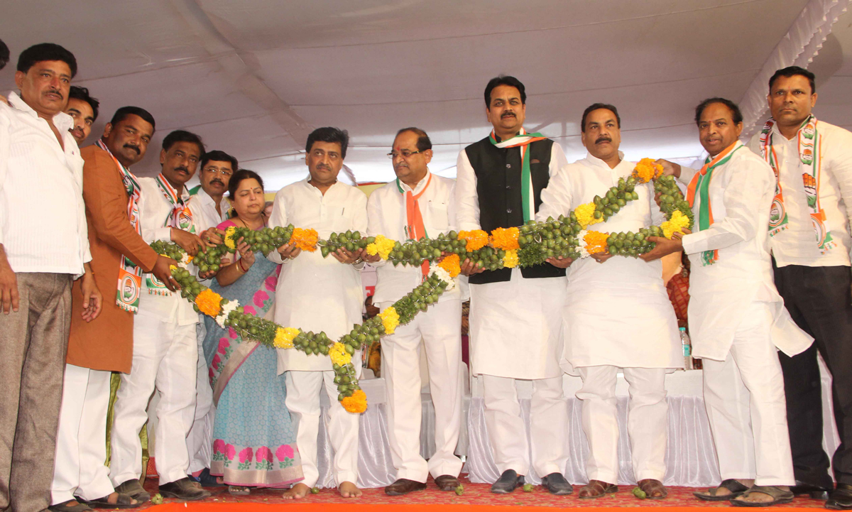 3rd Phase #JanSangharshYatra @Bhokar-Mondha-Hadgaon in Nanded District .