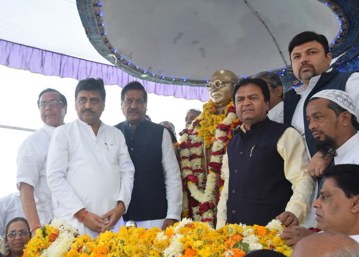 Abhivadan to Bharatna Dr.Babasaheb Ambedkar on his Mahaparinirvan Din at Chaityabhumi Dadar.