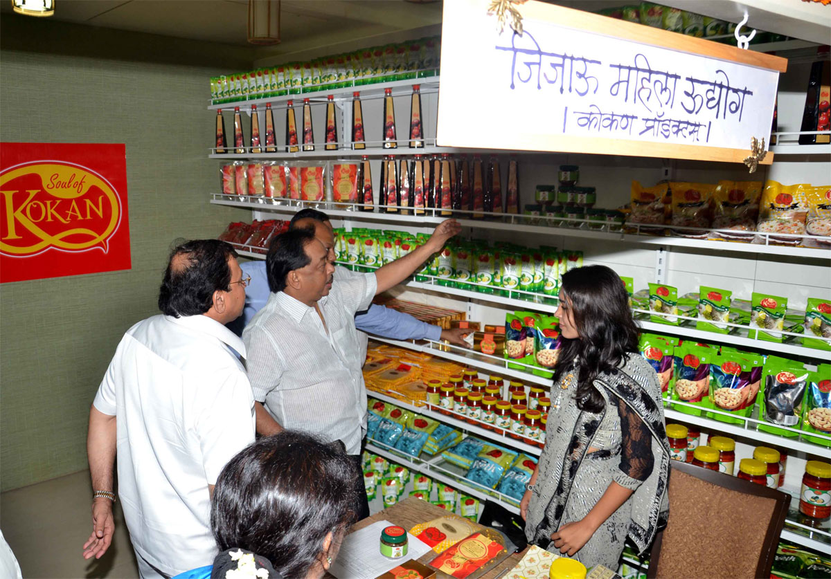 MINISTER NARAYANRAO RANE INAUGURATES SINDHUDURG BHAVAN AT ANDHERI.