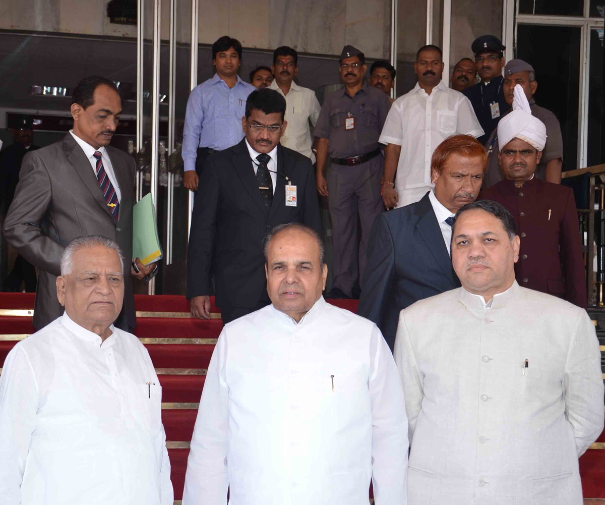 1 st DAY BUDGET SESSION AT VIDHAN BHAVAN IN MUMBAI.
