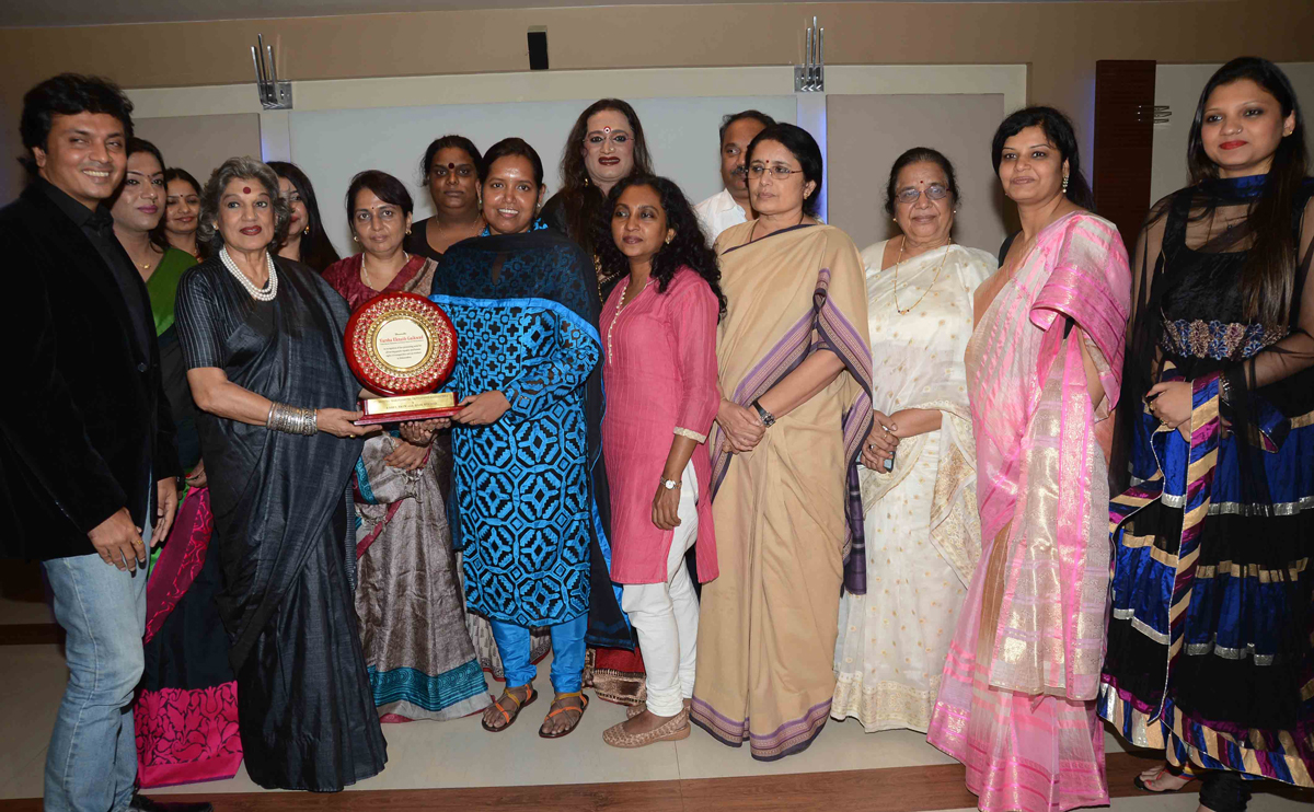 MINISTER VARSHATAI GAIKWAD & BIG BOSS STAR LAXMI NARAYAN TRIPATHI AT Y.B.CHAVAN CENTER.