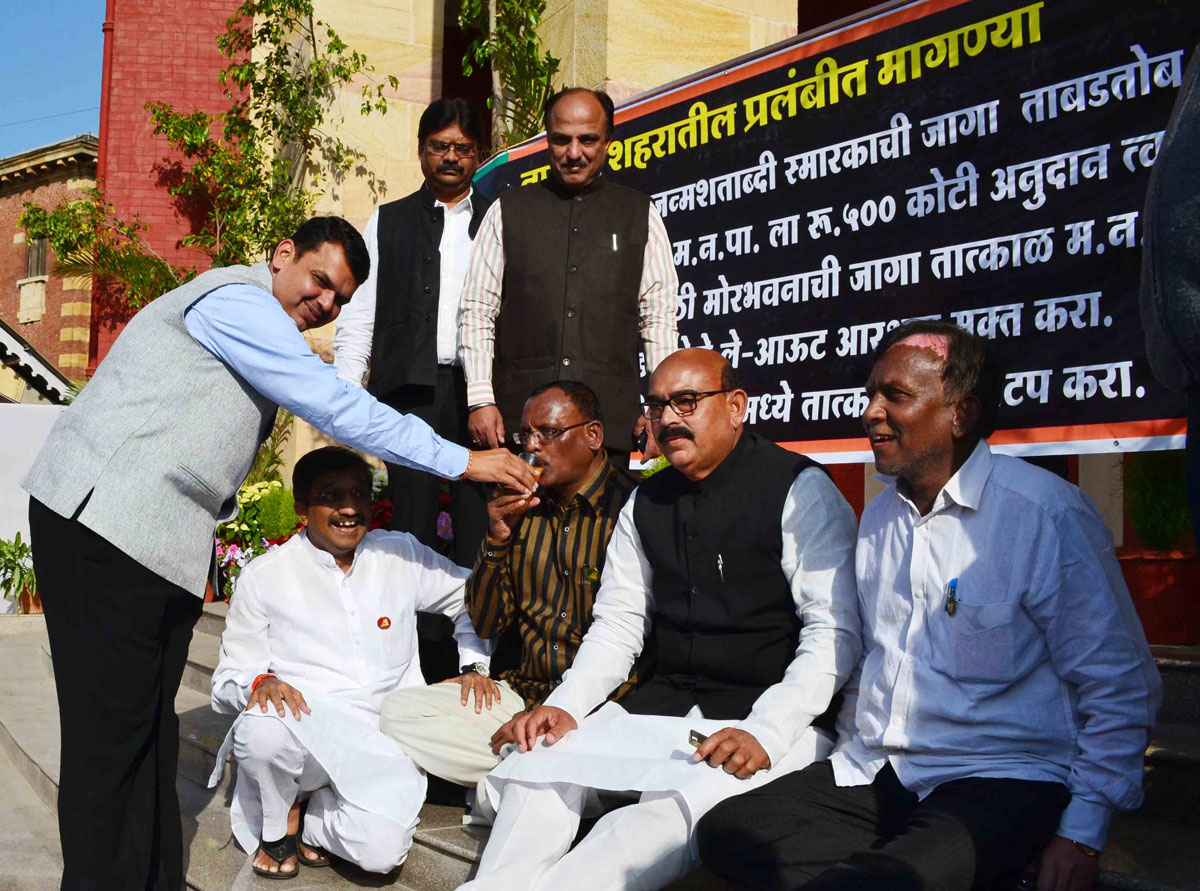 4th Day Winter Session at Nagpur Vidhan Bhavan.