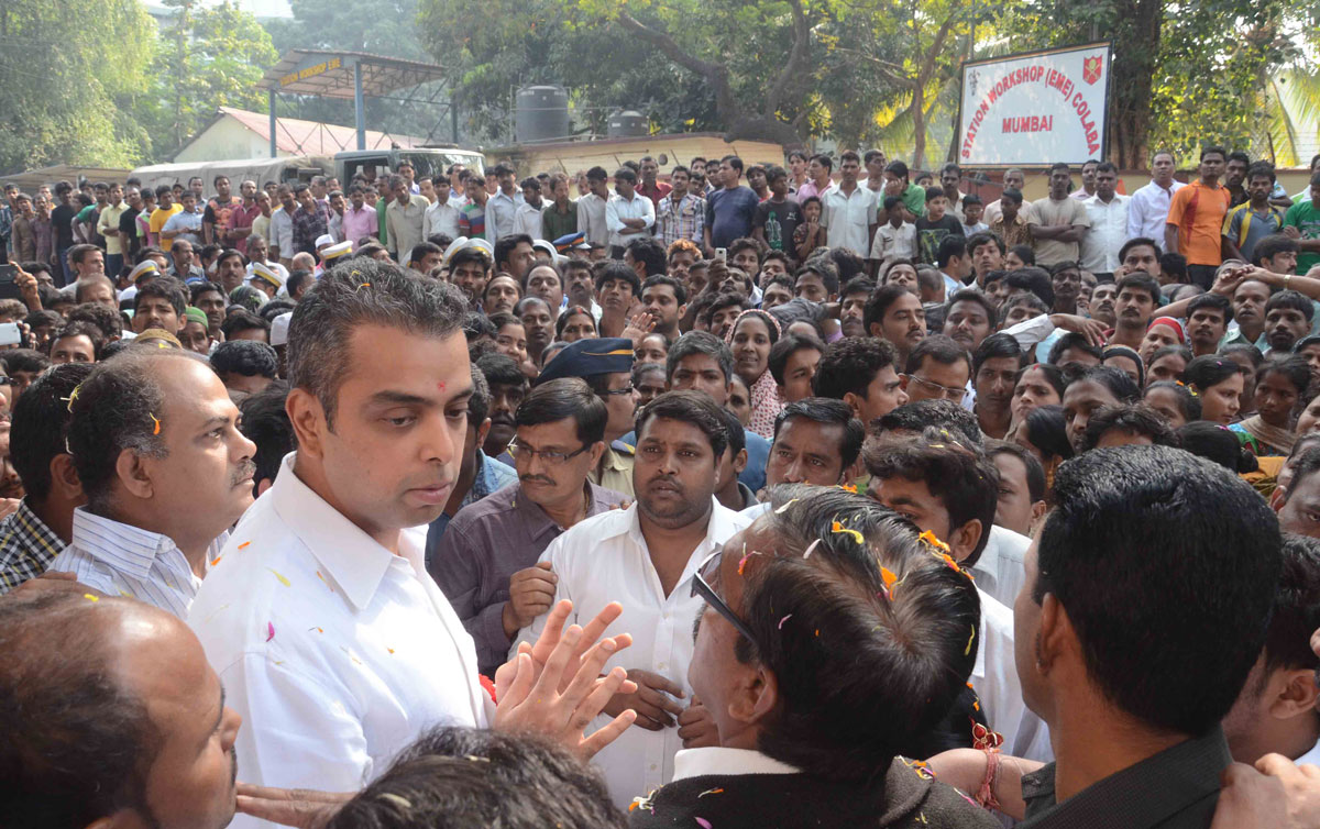 Union Minister of state & MP.Milind Deora.