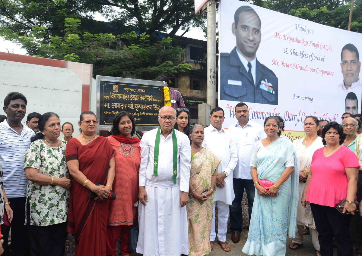 MLA Kripashankar Singh at Kalina.
