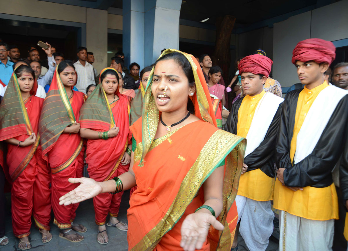 Kranti Jyoti Savitribai Phule Birth Anniversary Celebrated by Shikshak Bharati Students.