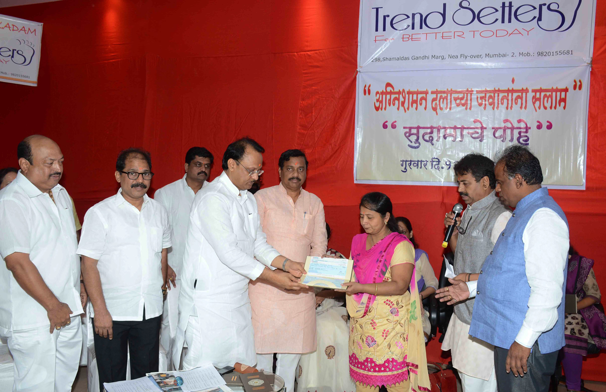 NCP Leader's Ajitdada Pawar & Sunil Tatkare at Shree Siddhivinayak Temple Prabhadevi.