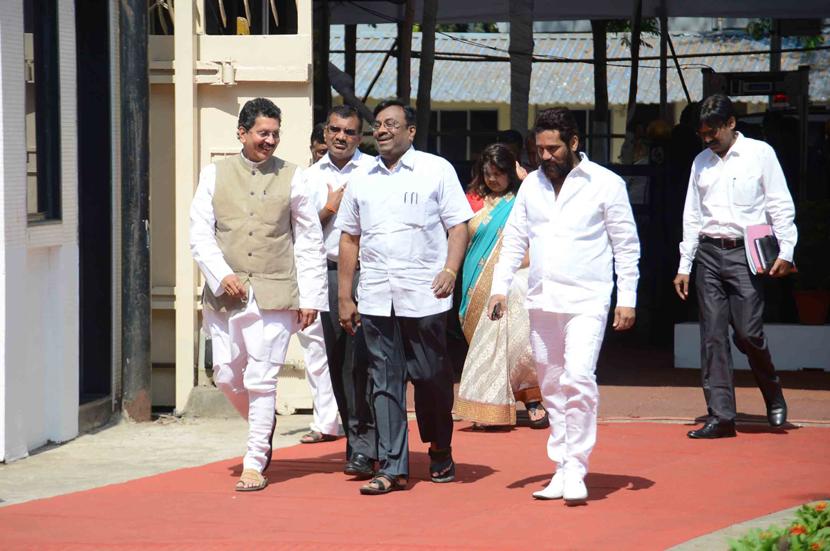 6th Day "Budget Session 2016" at Vidhan Bhavan in Mumbai.