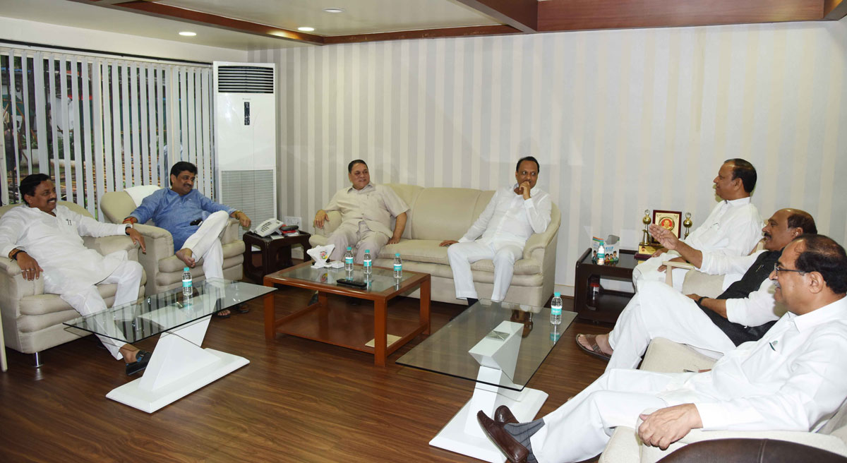 4 of 1,217   Congress NCP Leaders Meeting in Mumbai.