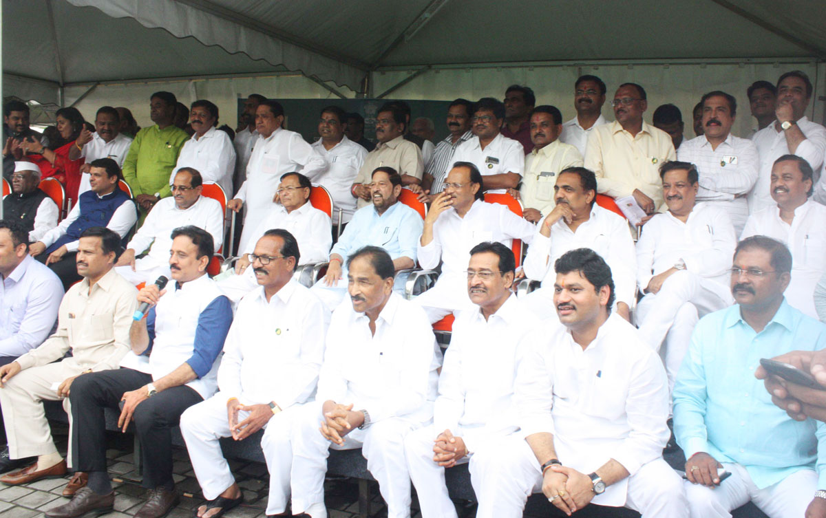 MLA's Foot Ball Match during Monsoon Assembly Session at Vidhan Bhavan Mumbai.