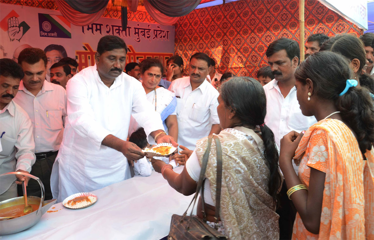 TRIBUTE TO BHARAT RATNA DR.B.R.AMBEDKAR ON HIS 55TH MAHAPARINIRVAN DIN AT DADAR CHAITYBHOOMI.