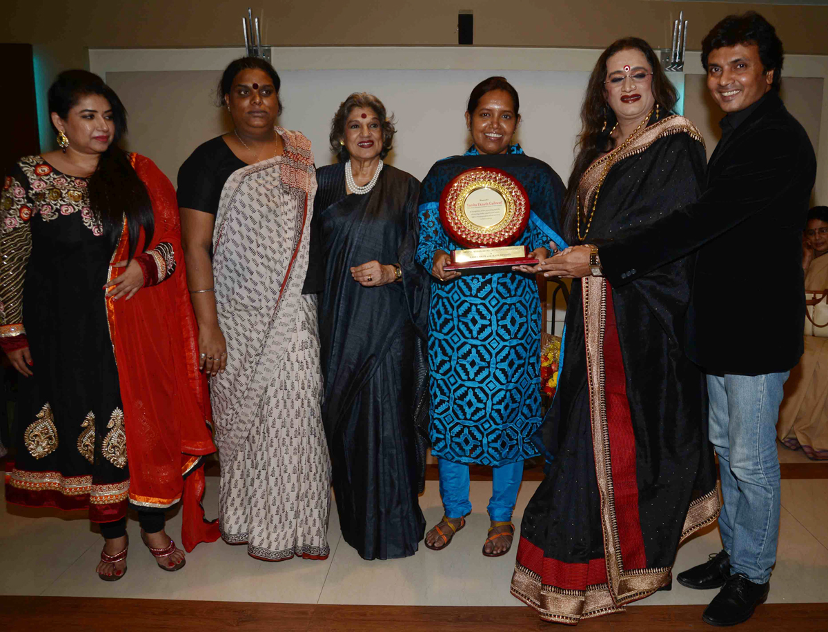 MINISTER VARSHATAI GAIKWAD & BIG BOSS STAR LAXMI NARAYAN TRIPATHI AT Y.B.CHAVAN CENTER.