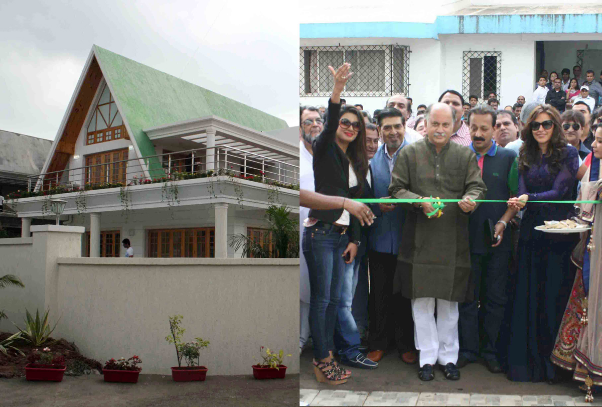 AICC GEN SEC.GURUDAS KAMAT INAUGURATES GALAXY VALLEY OF STARS AT KHAPOLI.