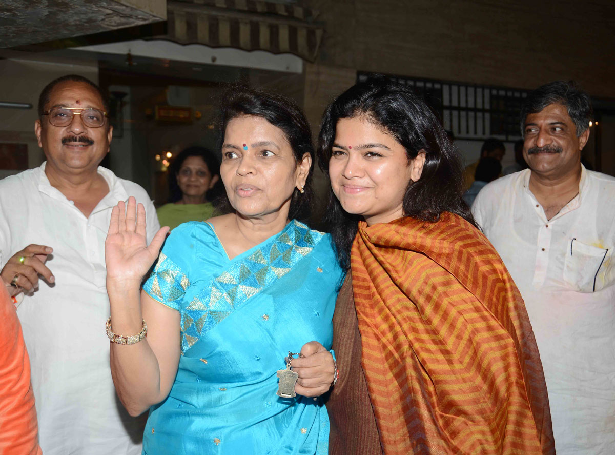 Mahayuti BJP MP.Candidate Poonam Mahajan.