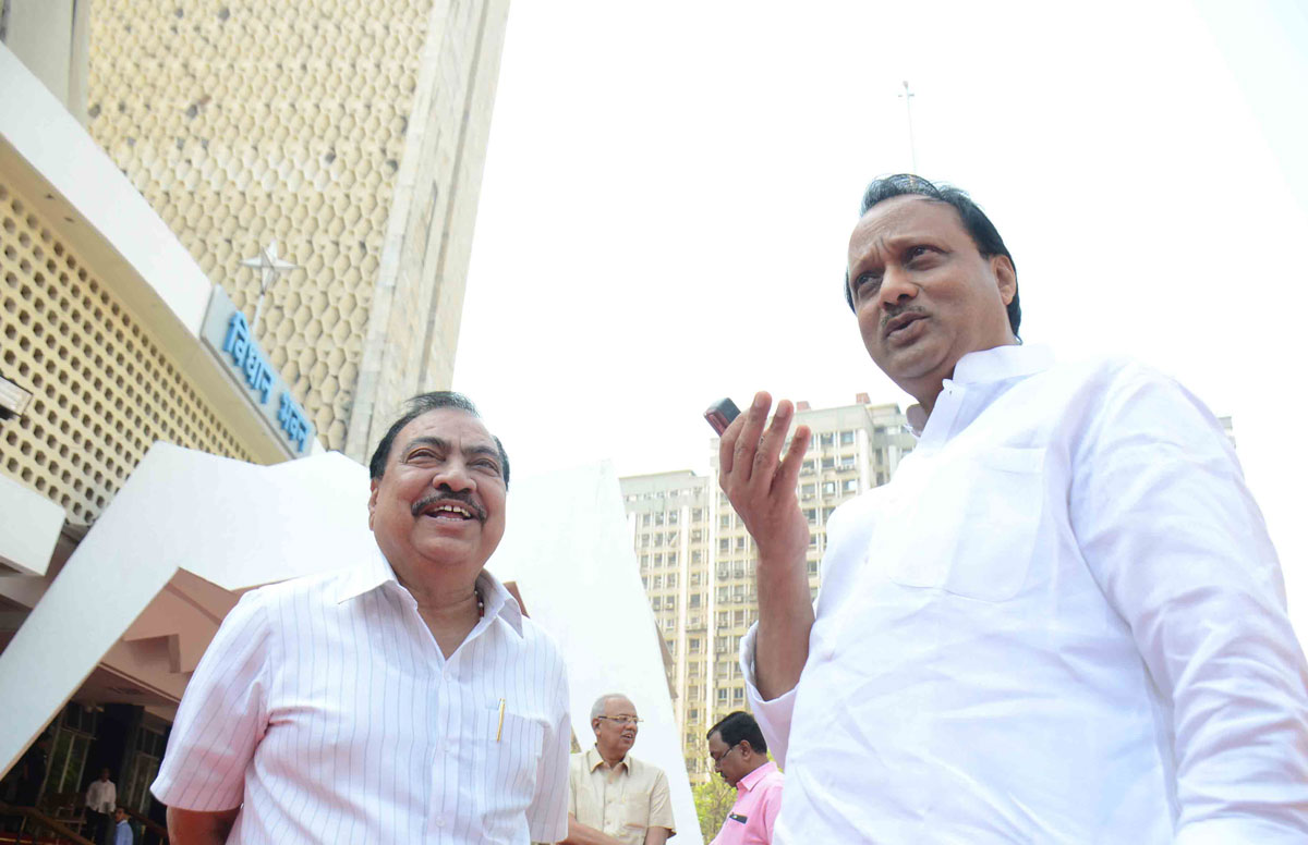 2nd Day Budget Session at VIdhan Bhavan in Mumbai.